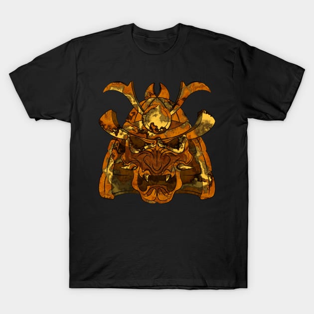 Stone Samurai - Tiger's Eye T-Shirt by Leroy Binks